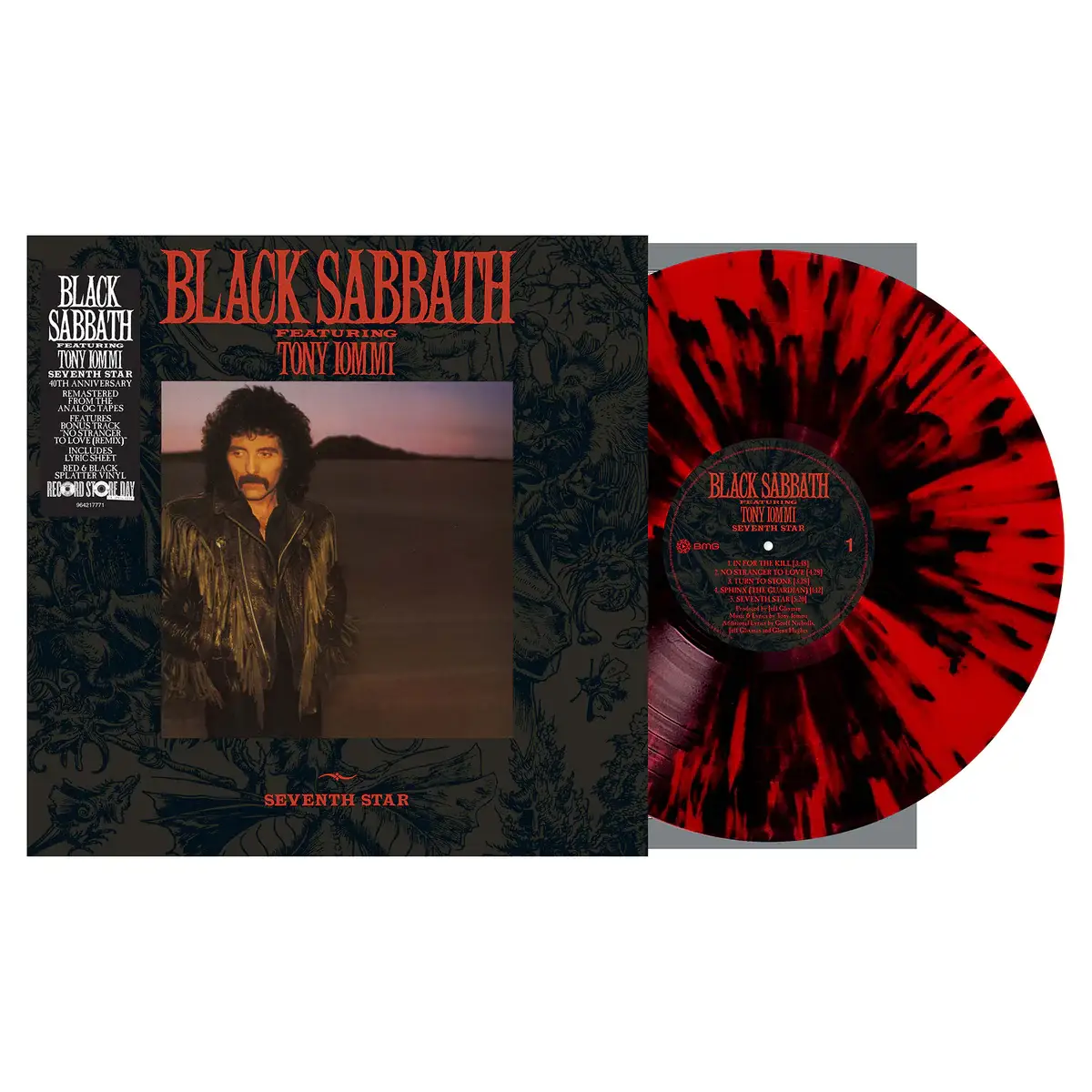 Vinilo Black Sabbath Featuring Tony Iommi Seventh Star Re