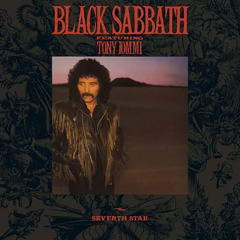 Vinilo Black Sabbath Featuring Tony Iommi Seventh Star Red & Black Splatter Record Store Day RSD 2026 LP 