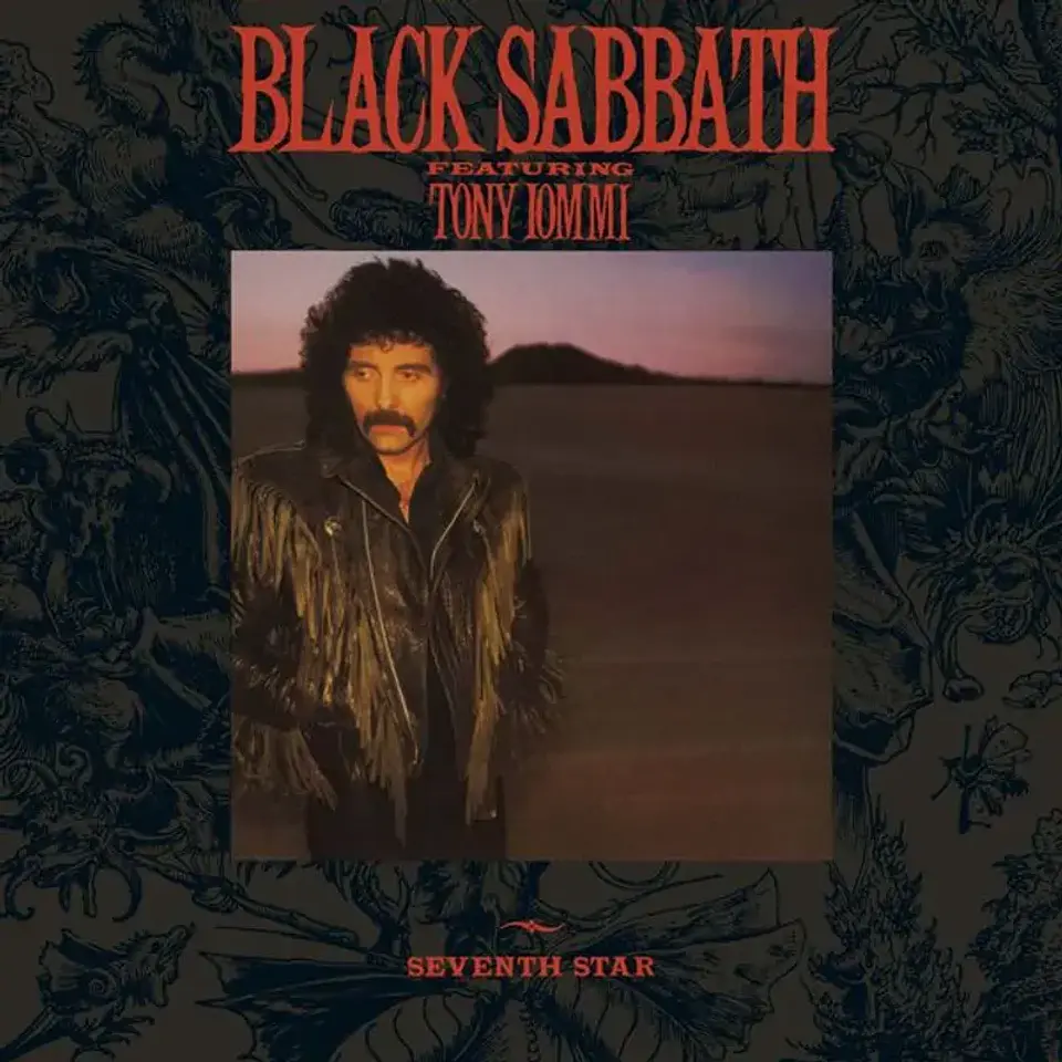 Vinilo Black Sabbath Featuring Tony Iommi Seventh Star Red & Black Splatter Record Store Day RSD 2026 LP  2
