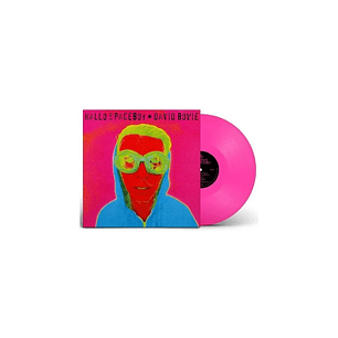 Vinilo David Bowie Hallo Spaceboy (Fluro Pink Record Store Day RSD LP (PREVENTA)