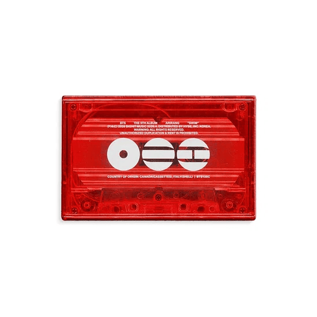 Cassette BTS SWIM RED (PREVENTA) 1