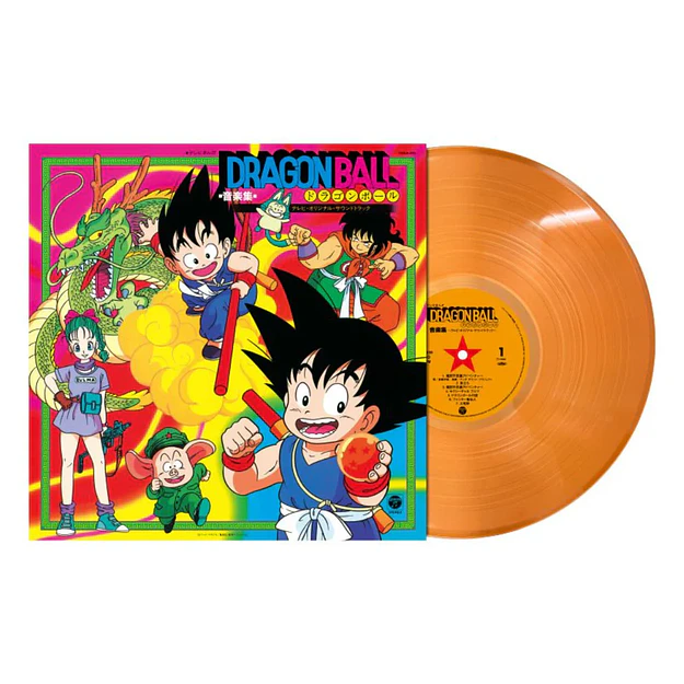 Vinilo Dragon Ball Music Collection of TV Original Soundtracks Clear Orange LP (PREVENTA) 1