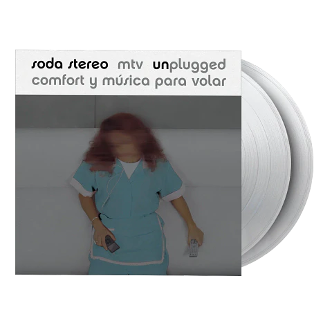 Vinilo Soda Stereo Comfort y Música Para Volar Numberer Transparent Music on Vinyl 2LP 