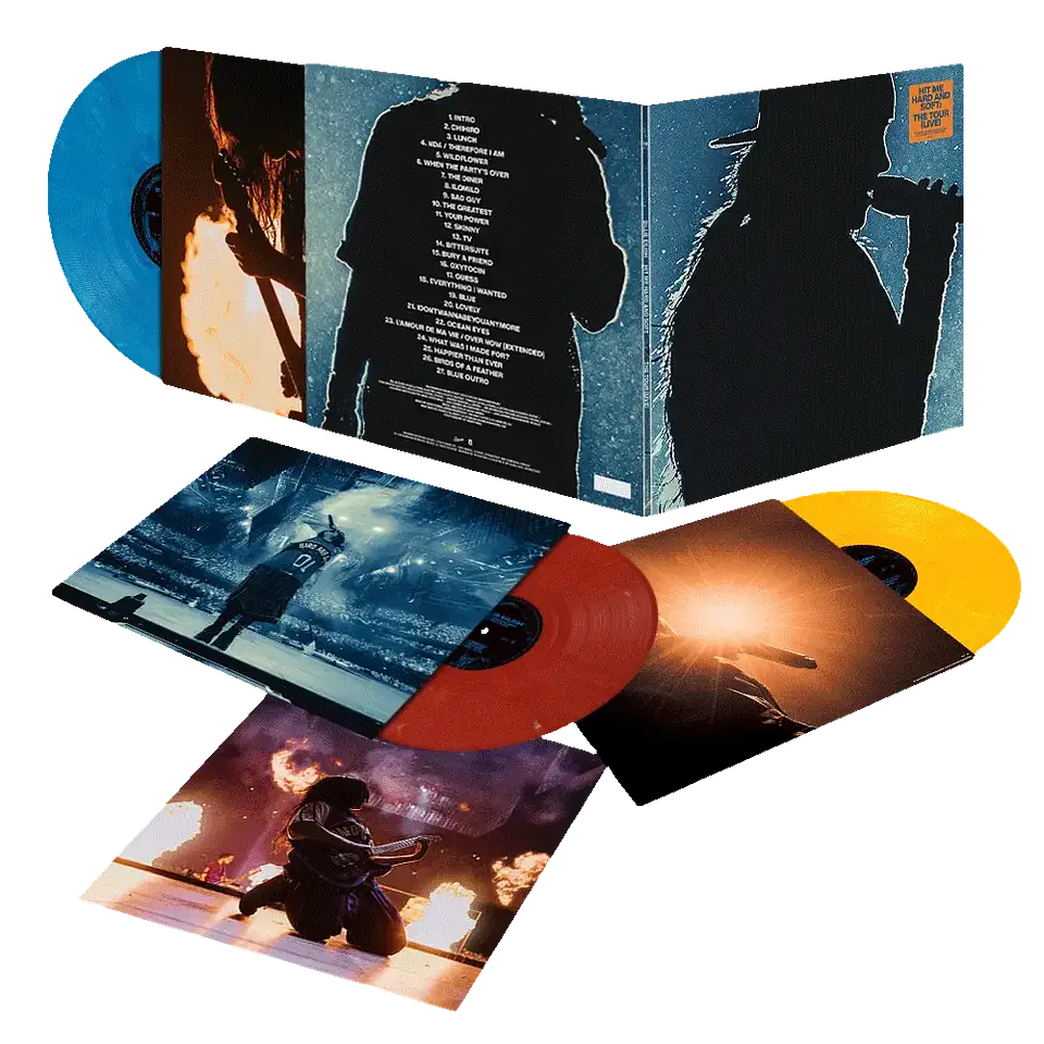 Vinilo Billie Eilish Hit Me Hard & Soft: The Tour Live 3LP (PREVENTA)  3