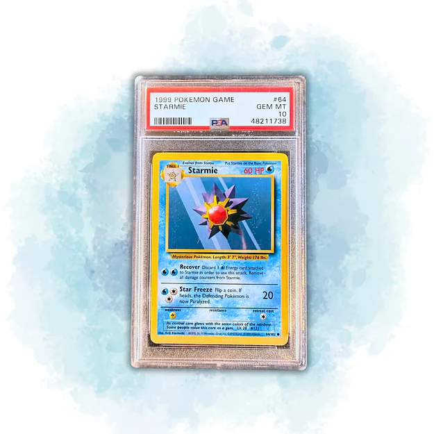Pokémon Carta Starmie PSA 10 1999  1