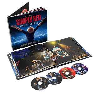 Simply Red Holding Back The Years: Live In Santiago 2CD/Blu-Ray/DVD Artbook (PREVENTA)