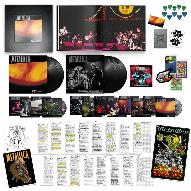 Metallica Reload Remastered Deluxe Box Set (PREVENTA) 4