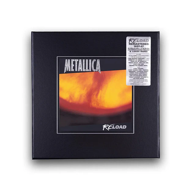 Metallica Reload Remastered Deluxe Box Set (PREVENTA) 2