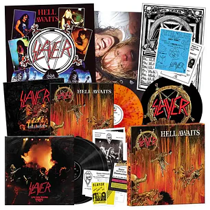 Vinilo Slayer Hell Awaits 40th Anniversary Edition 3LP (PREVENTA)