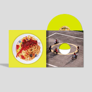 Vinilo LE SSERAFIM 1St Single Album Spaghetti Indie Exclusive Neon Yellow LP