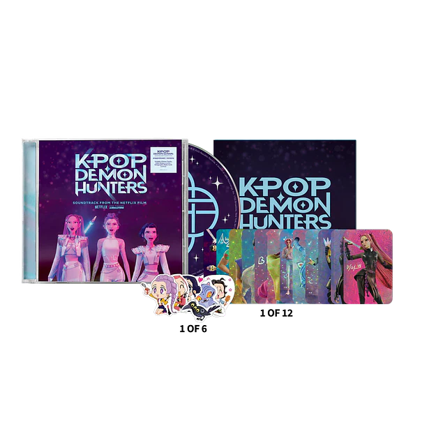 CD Kpop Demon Hunters Soundtrack From The Netflix Film Anniversary Edition (PREVENTA) 1