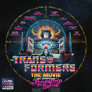 Vinilo Transformers The Movie, The Soundtrack, The Reformatted Edition Energon Pink LP (PREVENTA)
