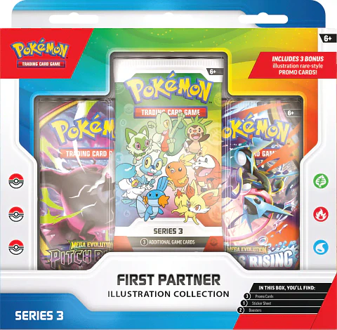 POKEMON TCG FIRST PARTNER ILLUSTRATION COLLECTION Q3 2026 ESPAÑOL (PREVENTA)