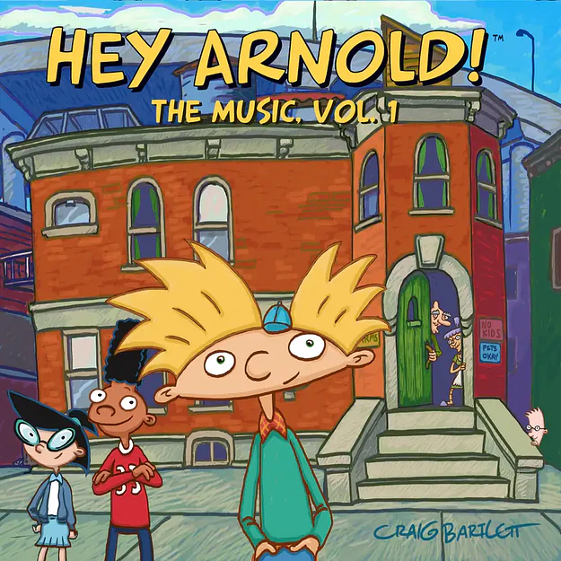 Vinilo Hey Arnold! The Music, Vol. 1 Gerald Pie Chart Variant LP (PREVENTA) 3