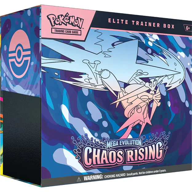 Pokémon TCG: Mega Evolution Chaos Rising Elite Trainer Box Inglés 1