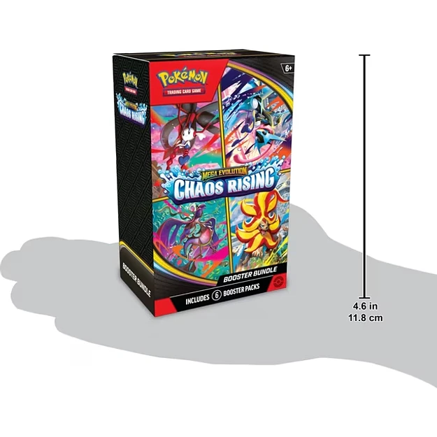 Pokemon TCG Chaos Rising Booster Bundle Inglés 3