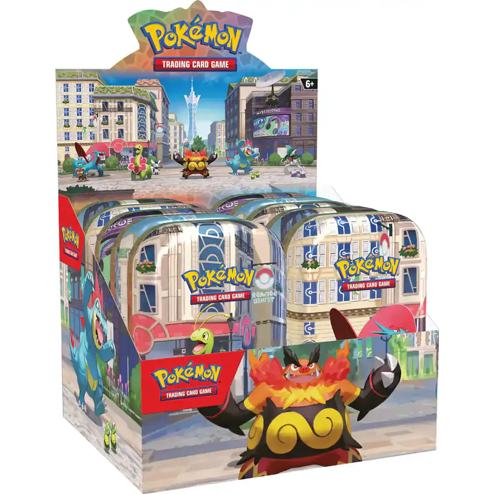 Pokemon TCG Luminose City Mini Tin Inglés  1