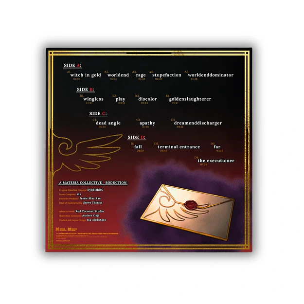 Vinilo Umineko no Naku Koro Ni Original Soundtrack Selections Volume 1 2LP (PREVENTA) 2