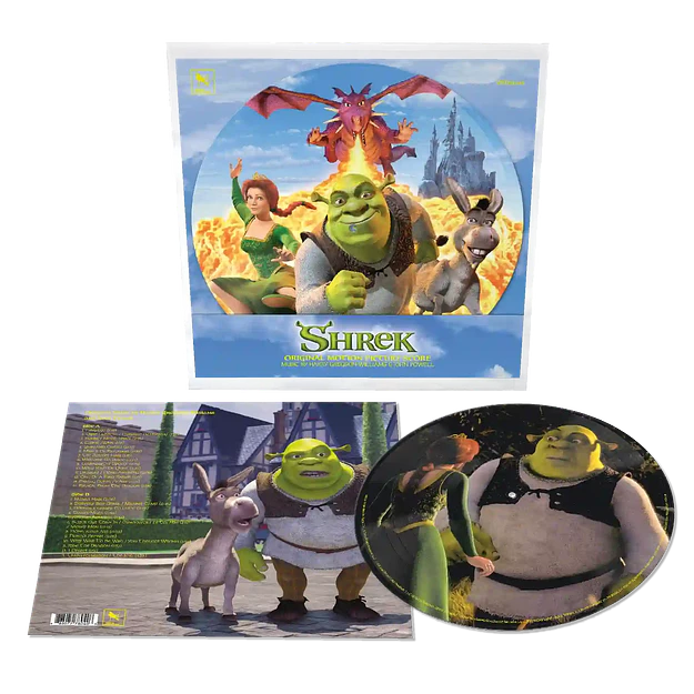Vinilo Shrek OST Picture Disc LP (PREVENTA) 1