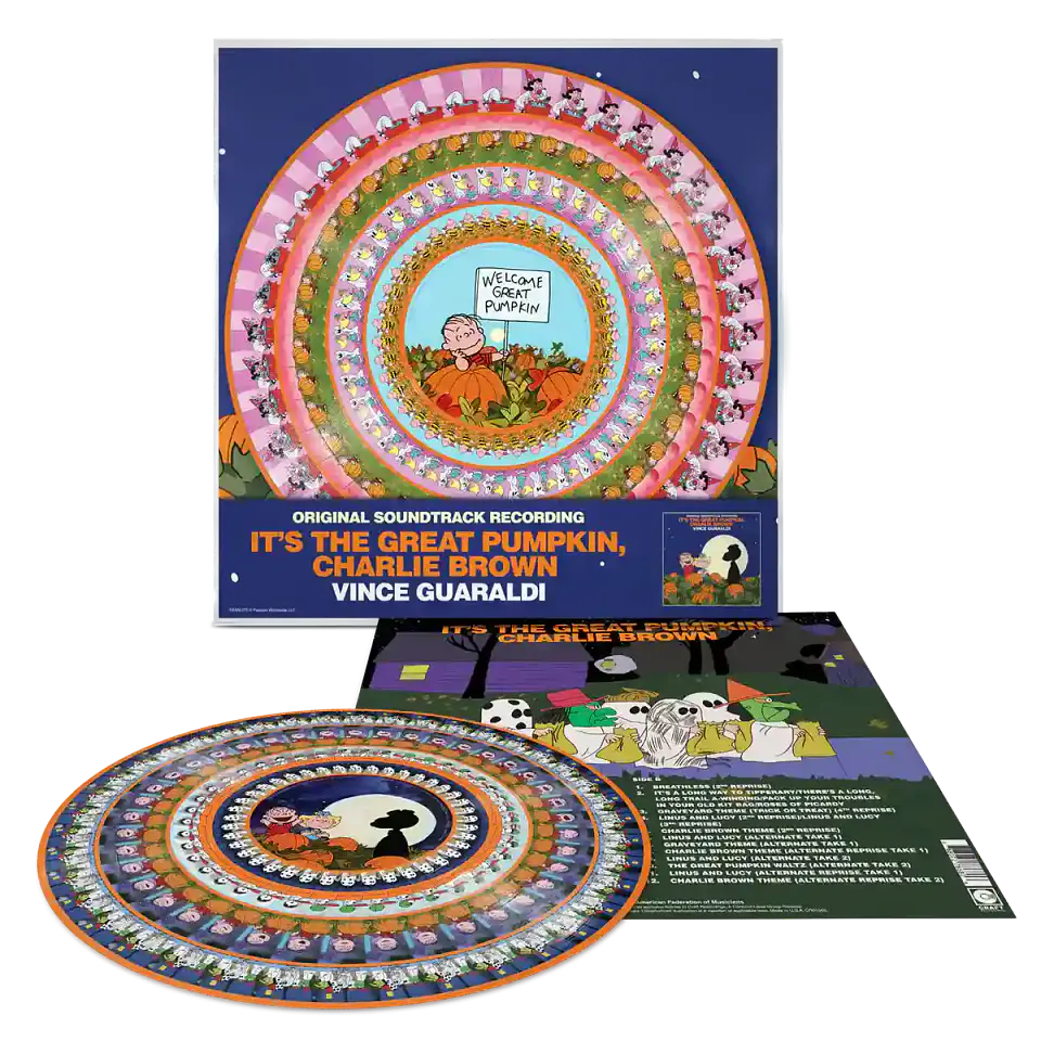 Vinilo Vince Guaraldi It's The Great Pumpkin, Charlie Brown Zoetrope LP (PREVENTA) 1