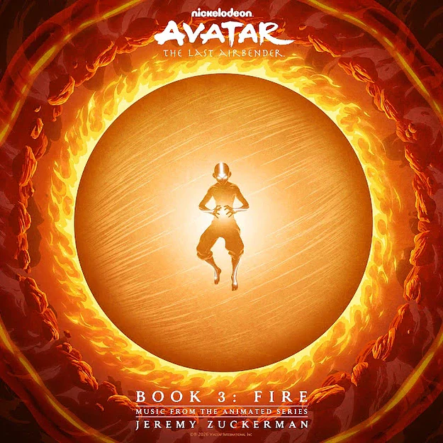 Vinilo Avatar: The Last Airbender Book 3: Fire Red 3LP (PREVENTA) 2