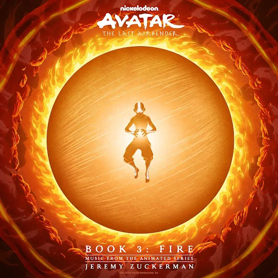 Vinilo Avatar: The Last Airbender Book 3: Fire Red 3LP (PREVENTA) 2