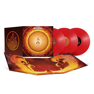 Vinilo Avatar: The Last Airbender Book 3: Fire Red 3LP (PREVENTA)