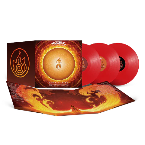 Vinilo Avatar: The Last Airbender Book 3: Fire Red 3LP (PREVENTA)