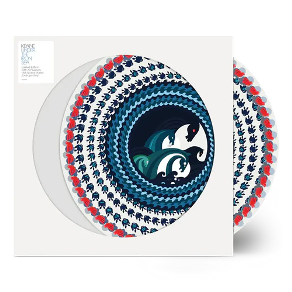 Vinilo Keane Under The Iron Sea 20Th Anniversary Zoetrope LP (PREVENTA) 1