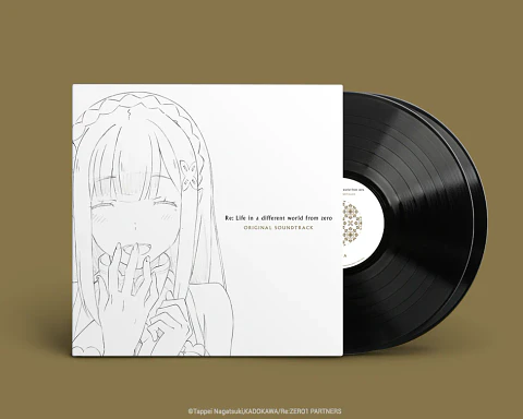 Vinilo Re:Life in a Different World From Zero Original Soundtrack 2LP (PREVENTA)