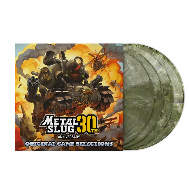 Vinilo Metal Slug: 30th Anniversary Original Game Selections Box Set 4LP (PREVENTA) 1