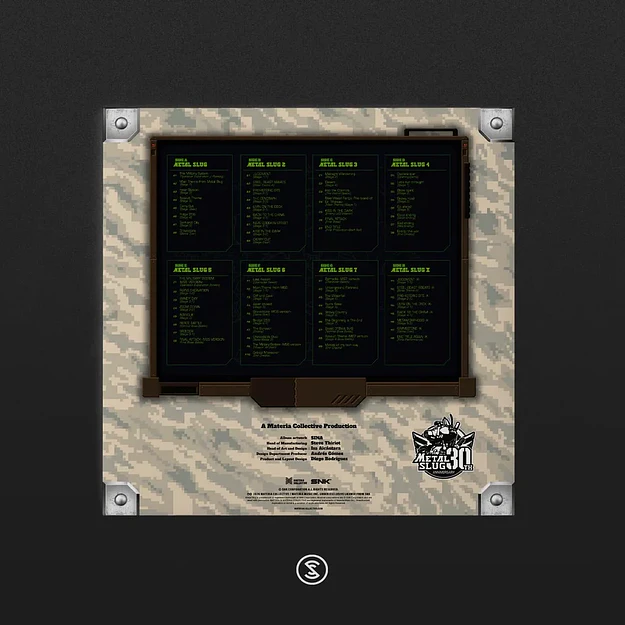 Vinilo Metal Slug: 30th Anniversary Original Game Selections Box Set 4LP (PREVENTA) 2