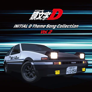 Vinilo Initial D Theme Songs Collection Vol.2 LP (PREVENTA)