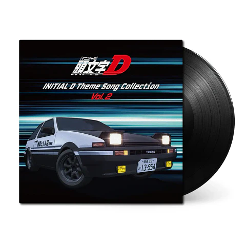 Vinilo Initial D Theme Songs Collection Vol.2 LP (PREVENTA)