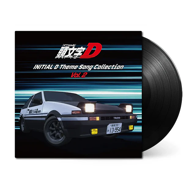 Vinilo Initial D Theme Songs Collection Vol.2 LP (PREVENTA) 1