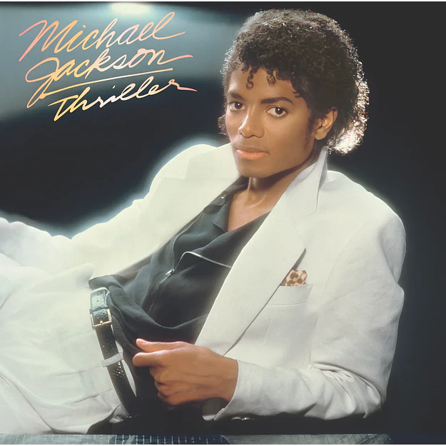 Vinilo Michael Jackson Thriller Red & Black Marble LP (PREVENTA) 2