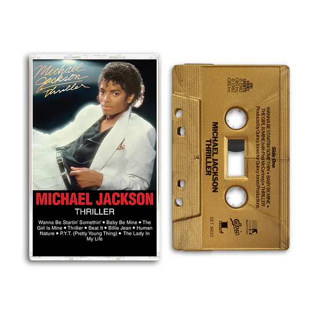 Cassette Michael Jackson Thriller Gold Metallic Edition (PREVENTA) 1