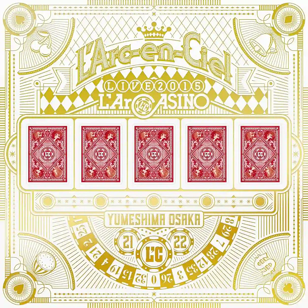 L'Arc-en-Ciel Box Set LIVE 2015 L'ArCASINO (BD+2CD+3LP+7 L'ArCHIP) (PREVENTA) 2