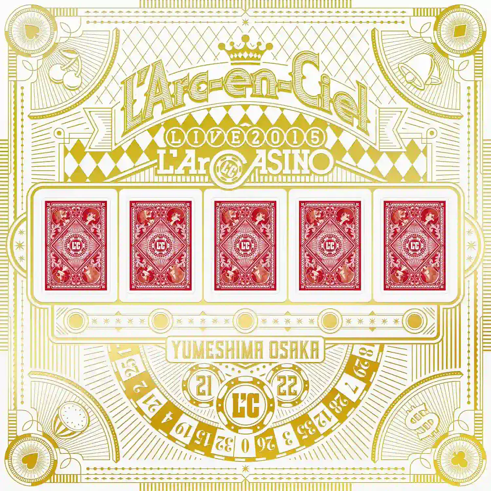 L'Arc-en-Ciel Box Set LIVE 2015 L'ArCASINO BD+2CD+3LP+7 L'ArCHIP (PREVENTA) 2