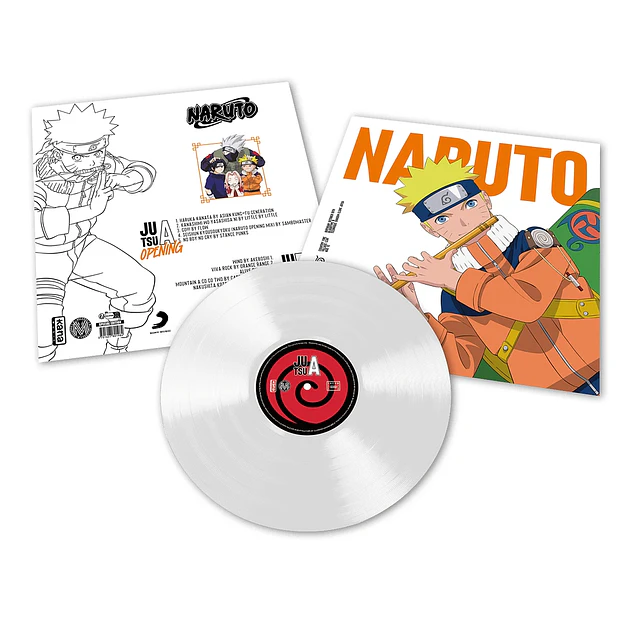 Vinilo Naruto Best Collection Exclusive White Edition LP (PREVENTA) 1