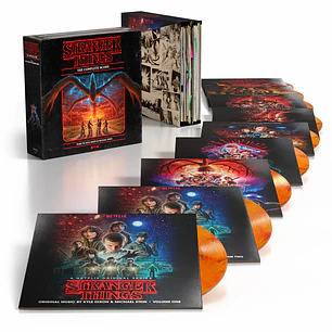 Vinilo Stranger Things The Complete Score Box Set Vecna’S Gate Color 17 LP (PREVENTA)