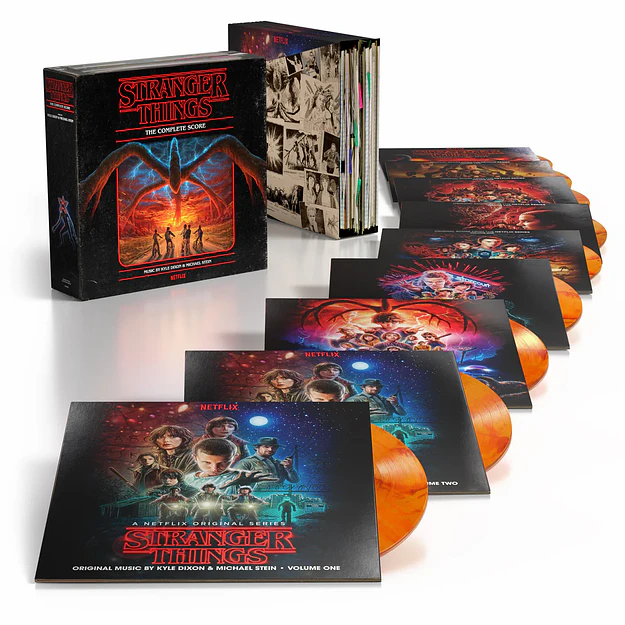 Vinilo Stranger Things The Complete Score Box Set Vecna’S Gate Color 17 LP (PREVENTA) 1