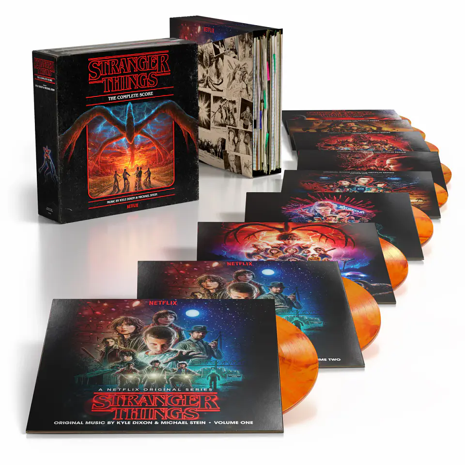 Vinilo Stranger Things The Complete Score Box Set Vecna’S Gate Color 17 LP (PREVENTA) 1