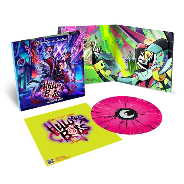 Vinilo Helluva Boss: Season Two Original Soundtrack Pink Splatter LP (PREVENTA) 3