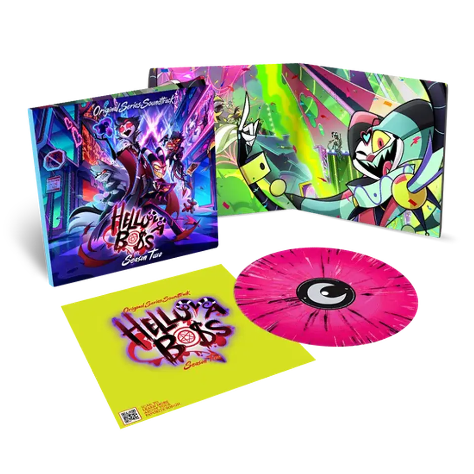 Vinilo Helluva Boss: Season Two Original Soundtrack Pink Splatter LP (PREVENTA) 3