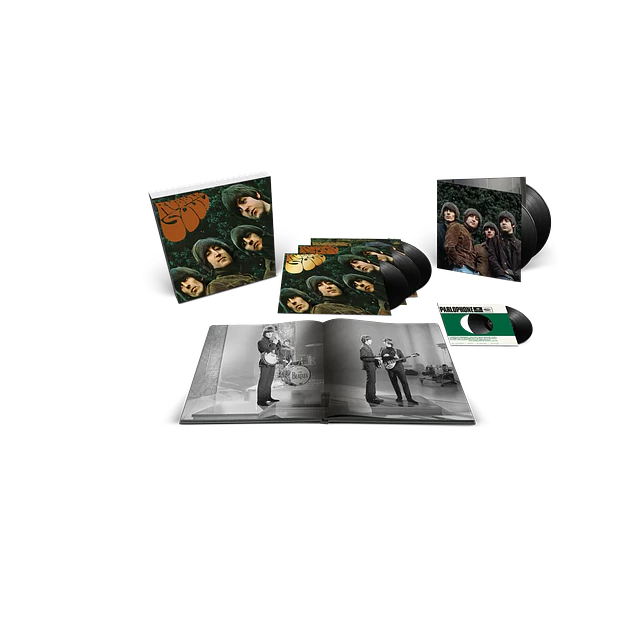 Vinilo The Beatles Rubber Soul Special Edition Super Deluxe 5LP + 7