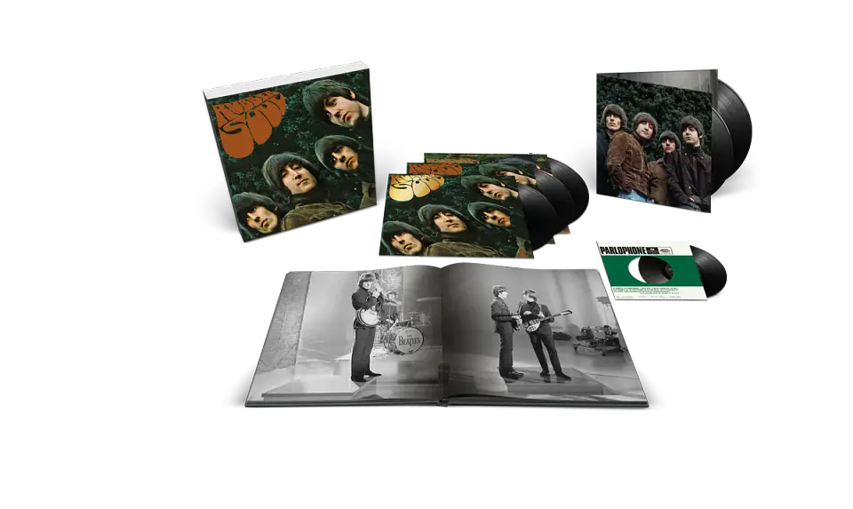 Vinilo The Beatles Rubber Soul Special Edition Super Deluxe 5LP + 7