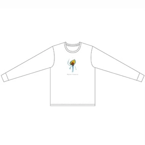 Polera Manga Larga Blanca Hydeout Productions Logo Long T-Shirt White (PREVENTA)