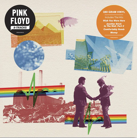 Vinilo Pink Floyd 8-Tracks 180G LP (PREVENTA)