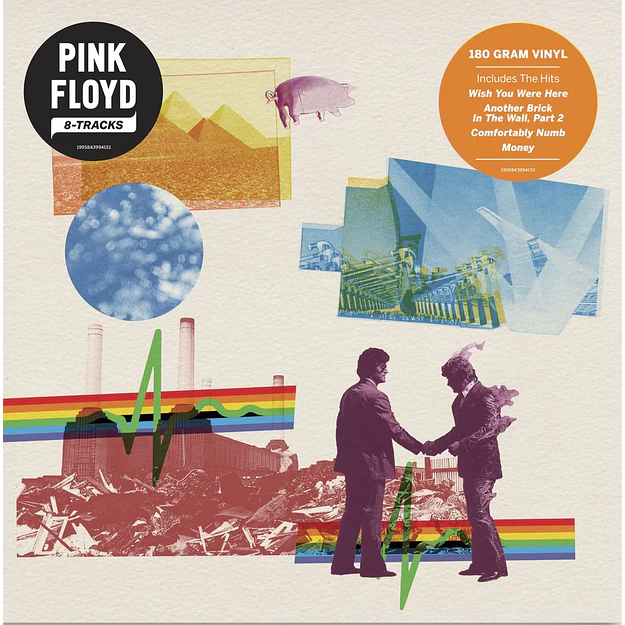 Vinilo Pink Floyd 8-Tracks 180G LP (PREVENTA) 2